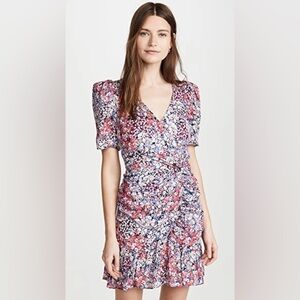 PARKER • KRISLYN MULTICOLOR • FLORAL MINIDRESS